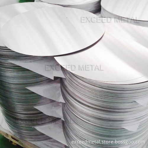 Aluminum disc 1050 1060 1100 3003 Aluminum circle round for cookwares and lights